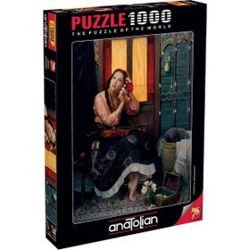 Anatolian 1072 Kızıl Kadın 1000 Parça Puzzle