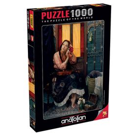 Anatolian 1072 Kızıl Kadın 1000 Parça Puzzle