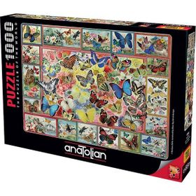Anatolian 1094 Kelebekler 1000 Parça Puzzle
