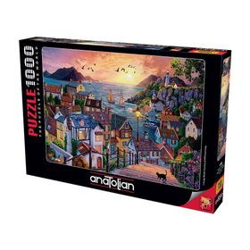 Anatolian 1098 Sahilde Günbatımı 1000 Parça Puzzle