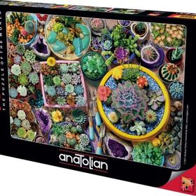Anatolian 1122 Kaktüsler 1000 Parça Puzzle