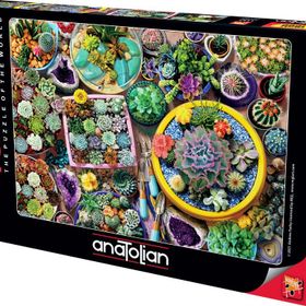 Anatolian 1122 Kaktüsler 1000 Parça Puzzle