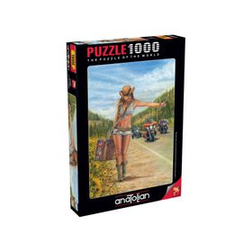 Anatolian 1124 Otostopçu 1000 Parça Puzzle