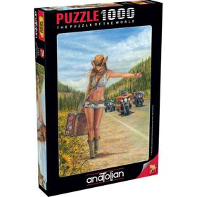 Anatolian 1124 Otostopçu 1000 Parça Puzzle