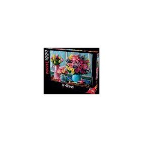 Anatolian 1130 Rengarenk Buketler 1000 Parça Puzzle