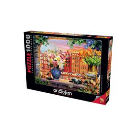Anatolian 1150 Amsterdam 1000 Parça Puzzle
