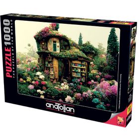Anatolian 1152 Çiçekli Kütüphane 1000 Parça Puzzle