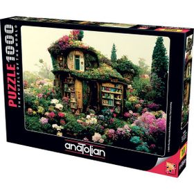 Anatolian 1152 Çiçekli Kütüphane 1000 Parça Puzzle