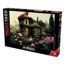 Anatolian 1152 Çiçekli Kütüphane 1000 Parça Puzzle