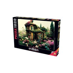 Anatolian 1152 Çiçekli Kütüphane 1000 Parça Puzzle