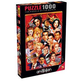 Anatolian 1154 Hollywood Stars 1000 Parça Puzzle