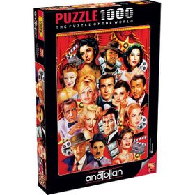 Anatolian 1154 Hollywood Stars 1000 Parça Puzzle