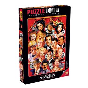 Anatolian 1154 Hollywood Stars 1000 Parça Puzzle