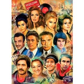 Anatolian 1155 Yeşilçam Yıldızları 1000 Parça Puzzle