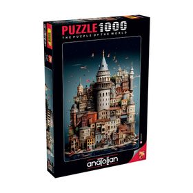 Anatolian 1158 Galata 1000 Parça Puzzle