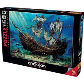 Anatolian 1500 Batık Gemi Shipwreck Sea Puzzle