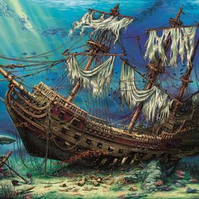 Anatolian 1500 Batık Gemi Shipwreck Sea Puzzle