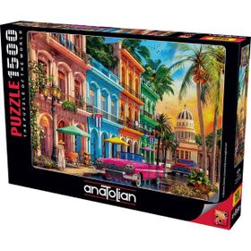 Anatolian 1500 Parça 4574 Puzzle Havana Puzzle