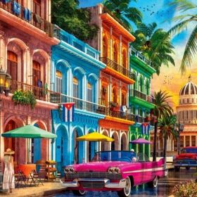 Anatolian 1500 Parça 4574 Puzzle Havana Puzzle