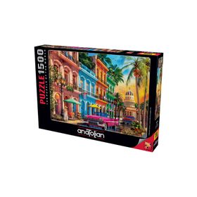 Anatolian 1500 Parça 4574 Puzzle Havana Puzzle