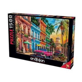 Anatolian 1500 Parça 4574 Puzzle Havana Puzzle