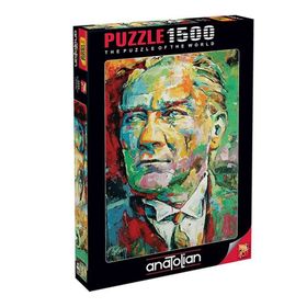 Anatolian 1500 Parça Puzzle Mustafa Kemal ATATÜRK Puzzle