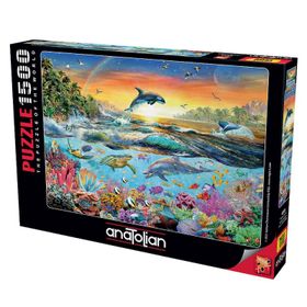 Anatolian 1500 Parça Tropikal Cennet Puzzle
