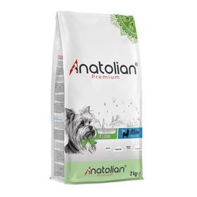 Anatolian 2 KG Premium Mini Adult Lamb Kuzulu Yetişkin Küçük Irk Köpek Maması