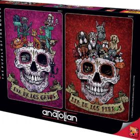 Anatolian 2 x 500 Parça Halloween Puzzle