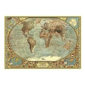 Anatolian 2000 Parça Dünya Haritası Puzzle
