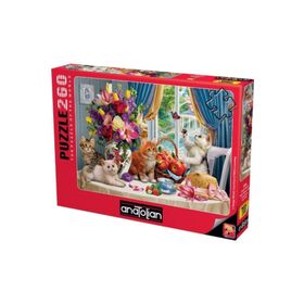 Anatolian 260 Parça Enerjik Kediler Puzzle