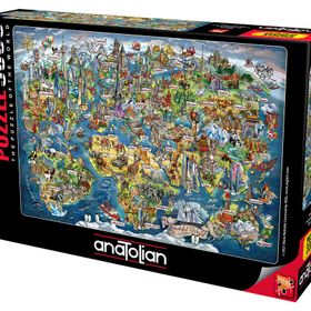 Anatolian 3000 Parça Harika Dünya Puzzle