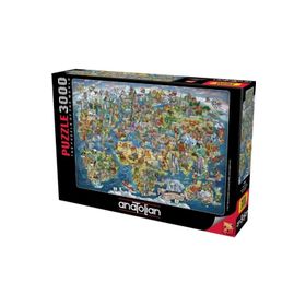 Anatolian 3000 Parça Harika Dünya Puzzle