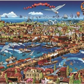 Anatolian 3000 Parça Istanbul 1895 Puzzle