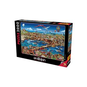 Anatolian 3000 Parça Istanbul 1895 Puzzle