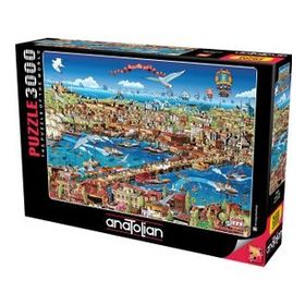 Anatolian 3000 Parça Istanbul 1895 Puzzle