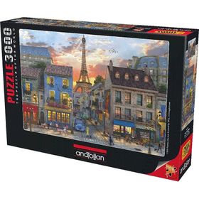 Anatolian 3000 Parça Paris Sokakları Puzzle