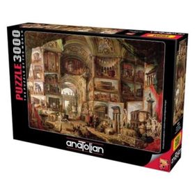 Anatolian 3000 Parça Paris Sokakları Puzzle