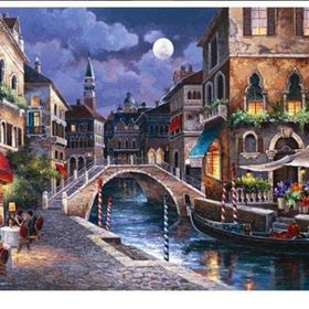 Anatolian 3087 Venedik Sokakları 2 1000 Parça Puzzle