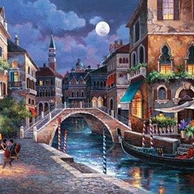 Anatolian 3087 Venedik Sokakları 2 1000 Parça Puzzle