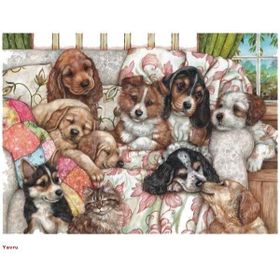 Anatolian 3162 Yavru Köpekler 1000 Parça Puzzle