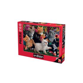 Anatolian 3327 260 Parça Oyuncu Kediler Puzzle