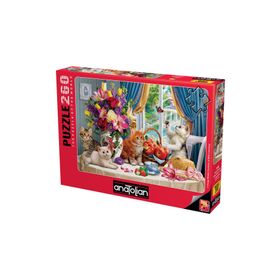 Anatolian 3336 260 Parça Enerjik Kediler Puzzle