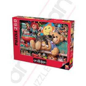 Anatolian 3341 Oyuncak Dolabı 260 Parça Puzzle