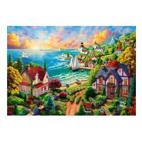 Anatolian 3343 Sahildeki Köy 260 Parça Puzzle