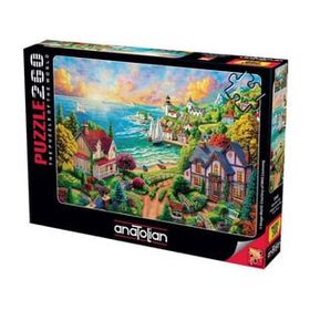 Anatolian 3343 Sahildeki Köy 260 Parça Puzzle