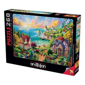Anatolian 3343 Sahildeki Köy 260 Parça Puzzle