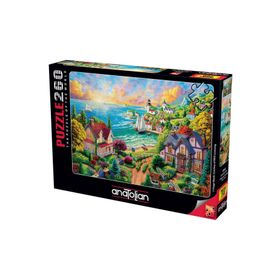 Anatolian 3343 Sahildeki Köy 260 Parça Puzzle