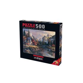 Anatolian 3533 Vadinin Sonundaki Ev 500 Parça Puzzle