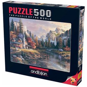 Anatolian 3533 Vadinin Sonundaki Ev 500 Parça Puzzle